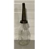 Image 1 : MCCOLL-FRONTENAC 1 QT SZ GLASS OIL BOTTLE W/ SPOUT