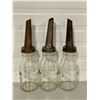 Image 2 : LOT OF 6 OIL BOTTLES W/ SPOUT - 1 QT SZ - NO NAME