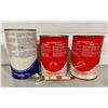 Image 2 : TEXACO COLLECTIBLES LOT W/ WRAP TINS, OPENER, COUNTER TOP DISPLAY SIGN