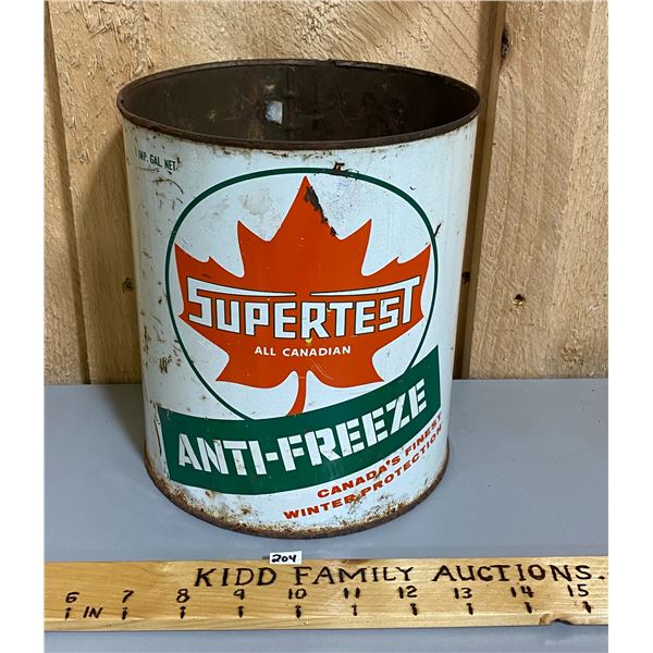 SUPERTEST ANIT-FREEZE 1 GAL CAN