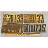 Image 1 : LOT OF 4 - ONTARIO LICENCE PLATES