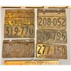 279  MISC LOT OF ONTARIO LICENCE PLATES