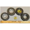 Image 1 : LOT OF 5 - GOODYEAR TIRE ASHTRAYS, MATCH BOOK