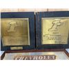 Image 2 : LOT OF 3 CHEVROLET MOUNTED PLAQUES