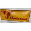 Image 1 : 60" X 22" SKI-DOO VINYL BANNER