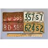 Image 1 : PAIR OF 1937, 1941 - ONTARIO LICENCE PLATES