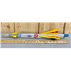 Image 1 : LINEMAR TOYS - FRICTION TIN ROCKET