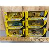 Image 1 : LOT OF 6 ERTL JOHN DEERE 1/64 SCALE CONSTRUCTION EQUIPMENT