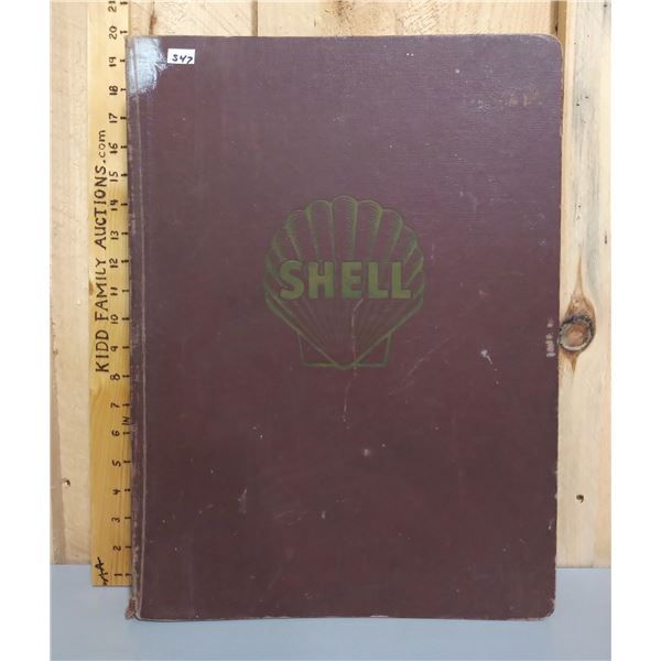 SHELL SERVICE STATION U.S. ROAD MAP BOOK