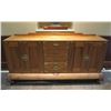 Image 1 : Wooden Sideboard Buffet w/ 2 Side Cabinets & 4 Drawers 80"Lx21"wx40"H