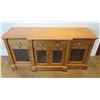 Image 1 : Wooden Sideboard Buffet w/ 2 Side & Center Cabinets & 3 Drawers 77"Lx26"wx36"H