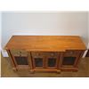 Image 2 : Wooden Sideboard Buffet w/ 2 Side & Center Cabinets & 3 Drawers 77"Lx26"wx36"H