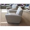 Image 8 : Qty 2 Upholstered Lounge Armchairs 35"Lx22"Wx37"H