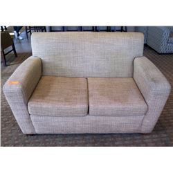 Upholstered 2 Seat Loveseat Sofa 56"Lx22"Wx35"H