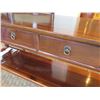 Image 10 : Wooden Console Table w/ Undershelf & 4 Drawers 62"Lx14"Wx33"H