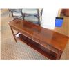 Image 2 : Wooden Console Table w/ Undershelf & 4 Drawers 62"Lx14"Wx33"H