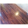 Image 3 : Qty 5 Square Wooden Tables w/ Metal Pedestal Base 36"Diameter x 30"H