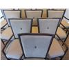 Image 3 : Qty 10 McGuire Wooden Upholstered Armchairs