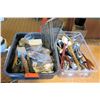 Image 1 : Qty 2 Bins Utensils: Spatulas, Tongs, Serving Spoons, Meat Tenderizer, etc
