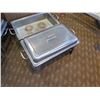 Image 2 : Qty 4 Rectangle Chafing Dishes w/ 3 Lids 22"Lx14"Wx10"H (Open)