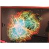 Image 2 : Space Scene Art Print in Wood Frame