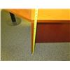 Image 24 : Wooden Desk w/ 2 Inside Drawers, 2 Attached Oval Tables & Chair 135"Lx30"x28"H