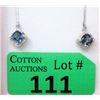 Image 1 : New Mystic Topaz & Diamond Dangle Earrings