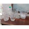 Image 1 : 6 Pieces of Crystal Vases. Decanter and More