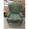 Image 1 : Upholstered Wing Back Arm Chair