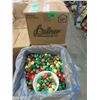 Image 1 : 30 LB Box of Chocolate Flavoured Christmas Bells