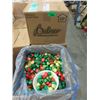 Image 1 : 30 LB Box of Chocolate Flavoured Christmas Bells