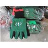 Image 1 : 12 Pairs of CFL Saskatchewan Rough Riders Gloves