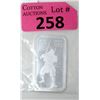 Image 1 : 1 Oz. Samurai Warrior .999 Silver Bar