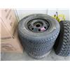 Image 1 : 4 Champion WT-75 195/75 R14 Tires on Rims