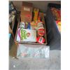 Image 1 : Box of Food Products & Case of Canned Green Beans