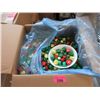 Image 1 : 30 LB Box of Chocolate Christmas Bells in Foil