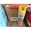 Image 1 : 2 Cases of 12 Yellow Marking Spray Paint