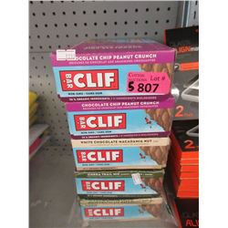 5 Assorted Boxes of Clif Bars - BB Unknown