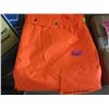 Image 1 : 3 New 3XL Orange Hi-Viz Safety Bib Overalls