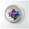 Image 2 : 2013 Canadian Flower and Butterfly 25¢ Coin