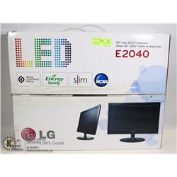 LG LED/LCD 20 " MONITOR- MODEL E2040 IN BOX