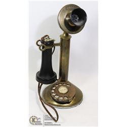 ANTIQUE "KELLOGG" CANDLESTICK