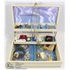 Image 1 : VINTAGE JEWELRY & BOX 92.5 SILVER