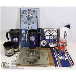 EDMONTON OILERS ASSORTED COLLECTIBLES