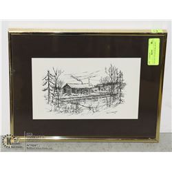 VINTAGE 1974 ARTWORK ARTIST