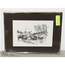 VINTAGE 1974 ARTWORK ARTIST