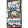 Image 1 : 3  REVELL CAR MODELS 2 SKIPS FIESTA DRIVE-IN SERIE