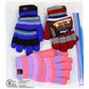 Image 1 : 3PK KIDS HEAT WAVE GLOVES