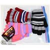 Image 1 : 3PK KIDS HEAT WAVE GLOVES
