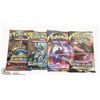 Image 1 : X4 VARIOUS POKEMON NEW BOOSTER PACKS